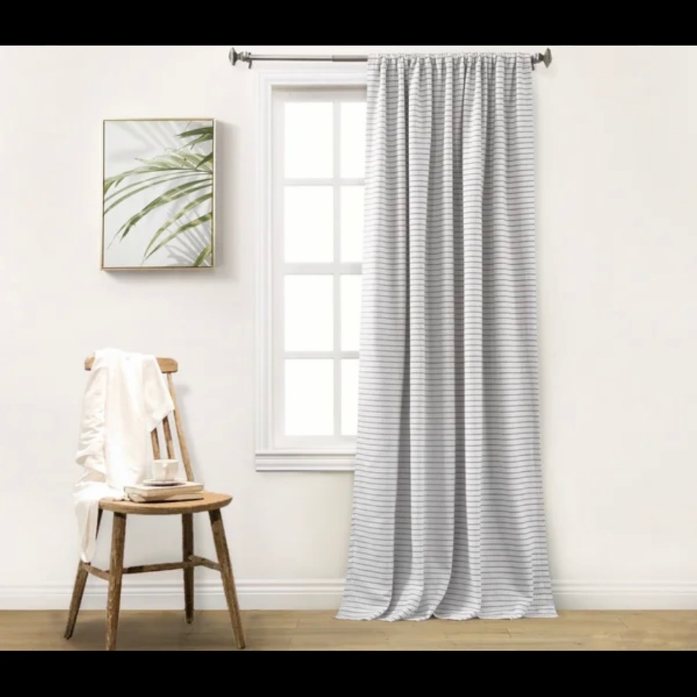 4 curtain panels 96” long 52” wide LIKE NEW